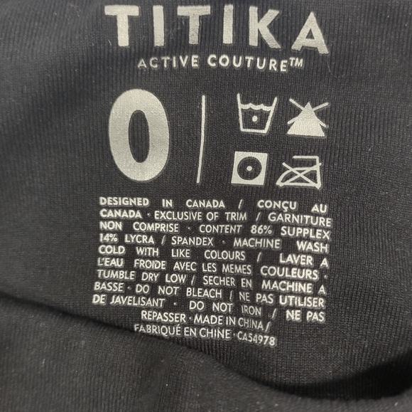 Titika Leggings size 0 - Picture 5 of 10